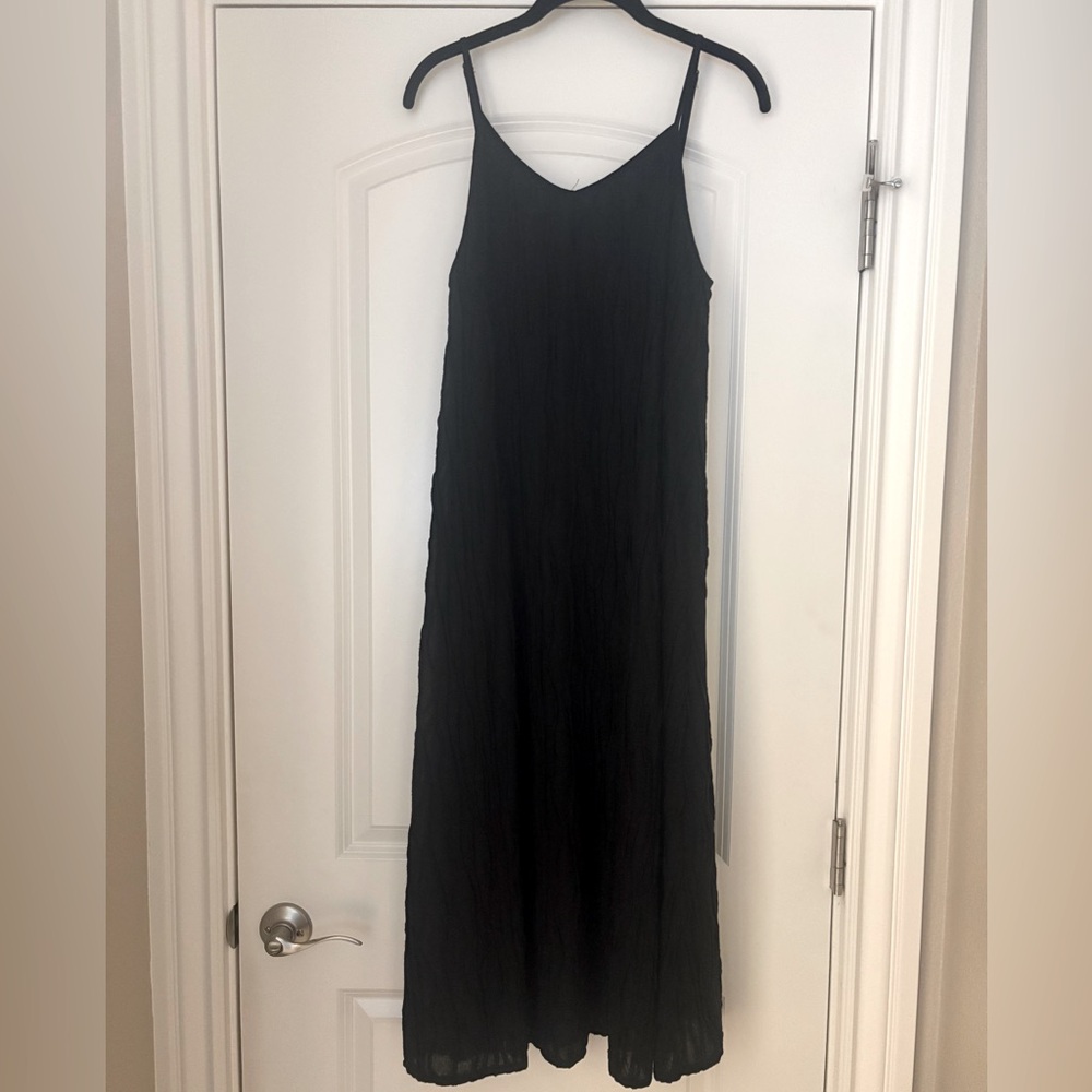 DAZY Line via SHEIN textured spaghetti strap dress